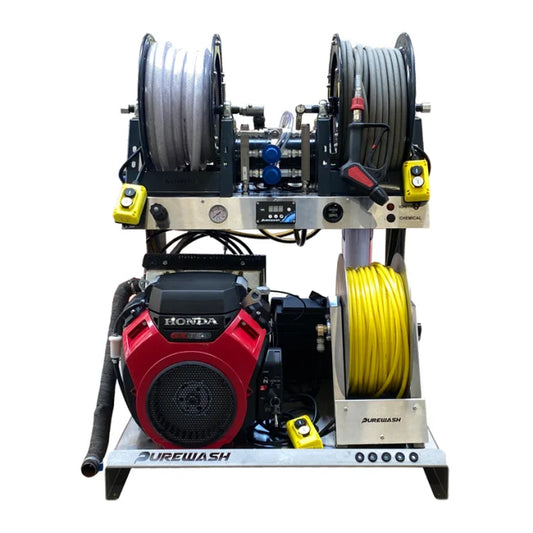 Den Ultimative Guide Til At Bruge Purewash PR250 Hybrid Højtryk Og Vinduesvask-vaskeanlæg