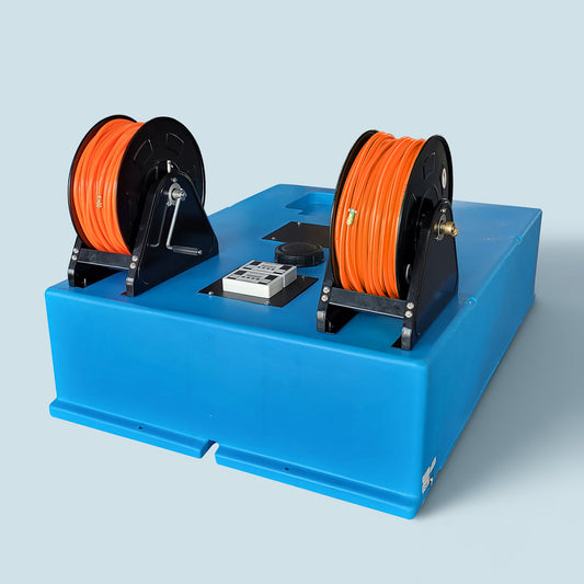 680 Liter 2 mand rent vands distributions anlæg rentvands vaskeanlæg -rentvandsanlæg Vaskeanlæg til vinduespudsning og Ultra Rent Vands Distributions Anlæg