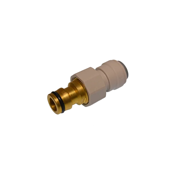 Adapter fra Gardena-typ han til Push-In han