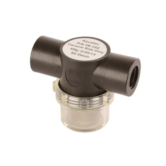 Aquatec vandpumpe filter 3/8" indvendig gevind