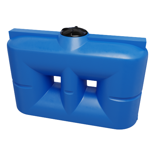 2000 liter rumopdelt transporttank, drikkevandstank