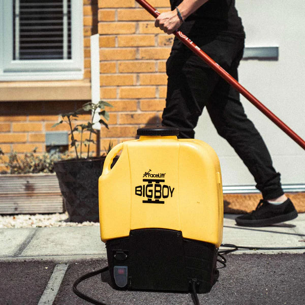 22 liter motorrygsprøjte vandbeholder rygsæk pumpe og batteri