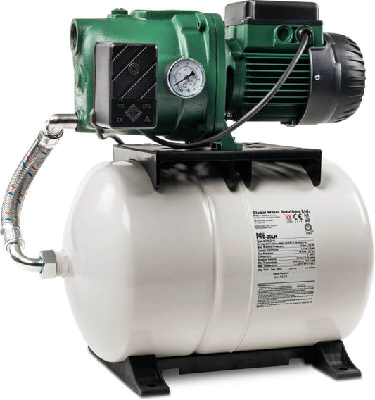 Husvandværk pumpe støbejern 1" indvendig gevind 8bar