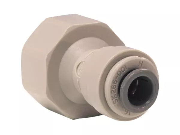 Push-in kobling med indvendigt gevind