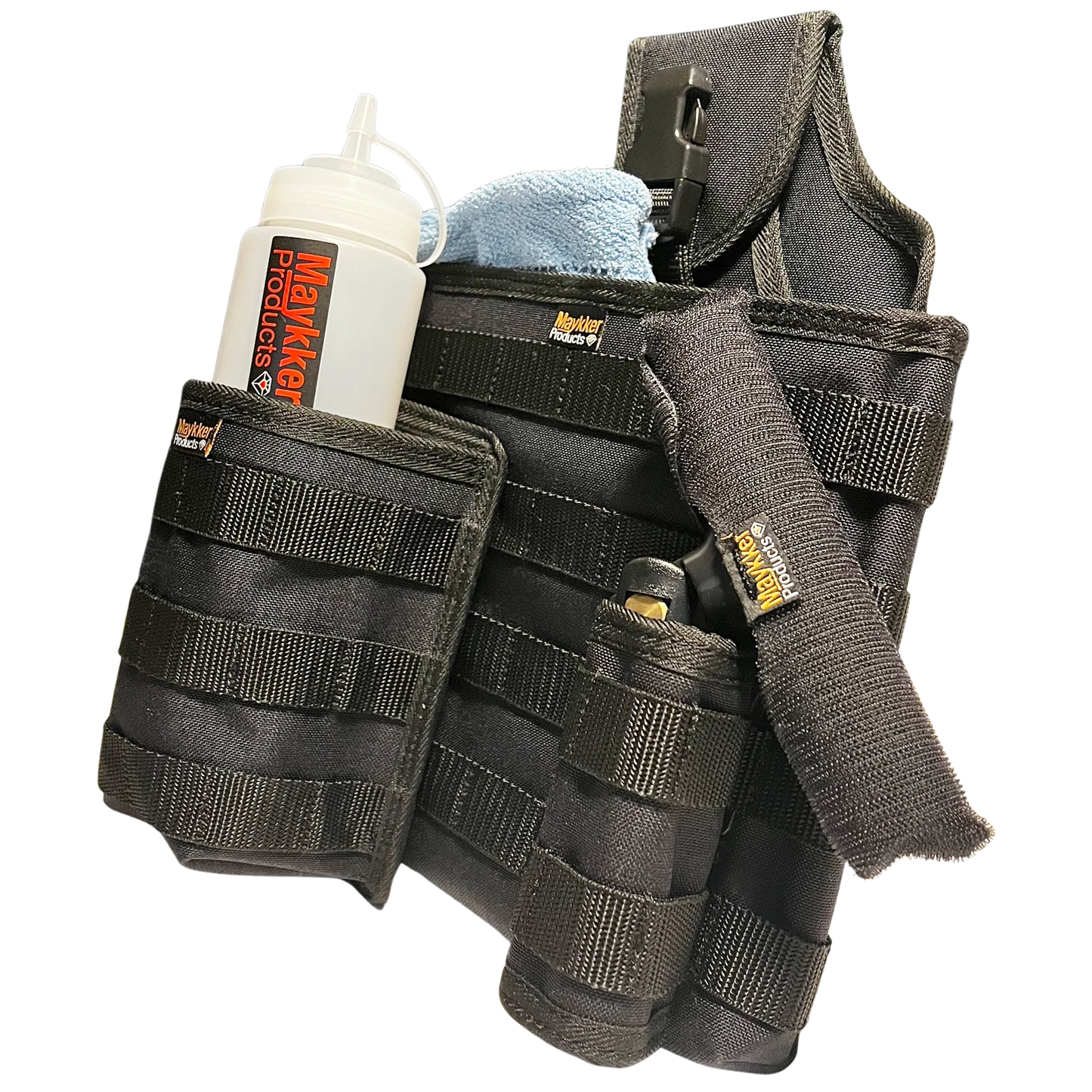 Maykker Covert trio kit, vinduespudsertaske kompletsæt