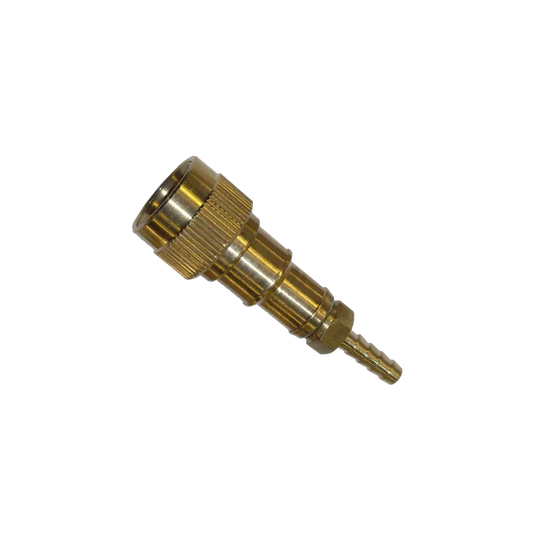 Messing Quick-Connect hun kobling med slangenippel