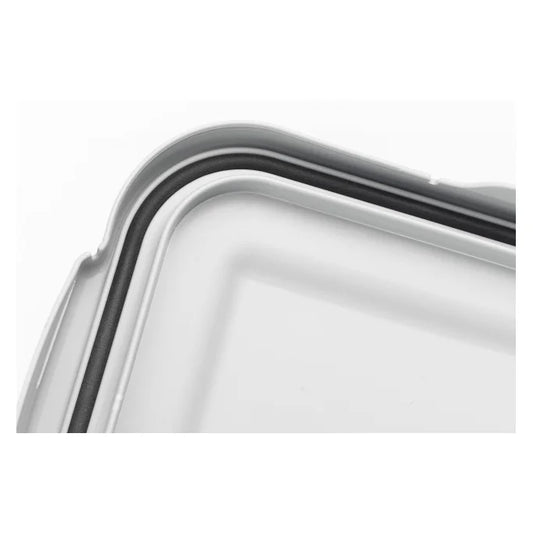 Hermetisk lukket blå 20 liter spand med låg