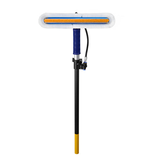 RADIAL SPEED LITE double trim vandbørste med scrub pads, rinsebar og børstehår til vinduesvask