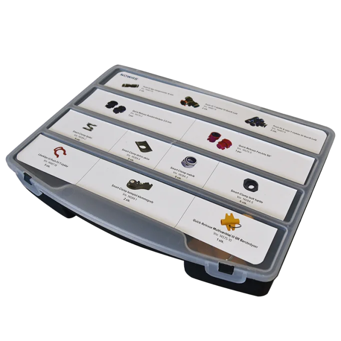 Reservedelskasse komplet til Gardiner Teleskopstænger