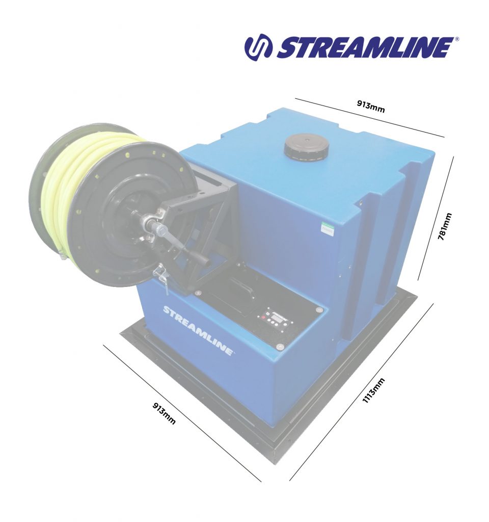 Ecostream rent-vands anlæg 375 liter