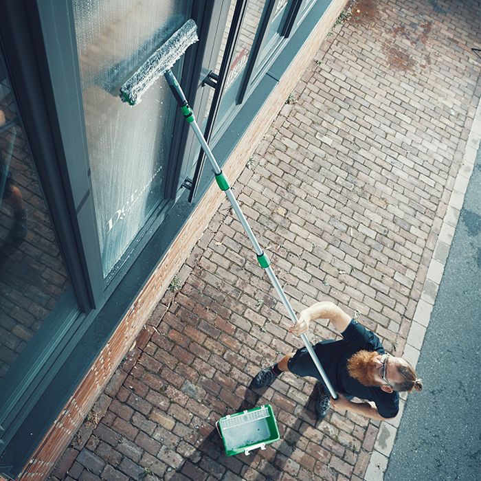 Unger OptiLoc Teleskopskaft 3 sektioner 7,5 meter