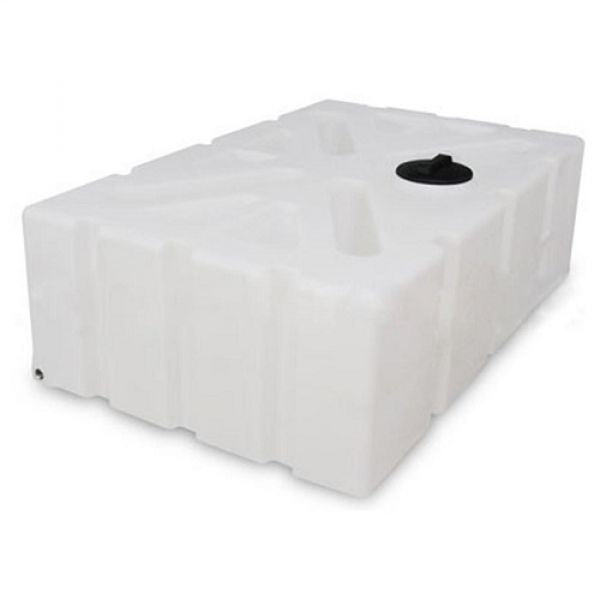 1250 liter sektionsopdelt tank til opbevaring af vand, diesel og andre væsker med bølgebryder