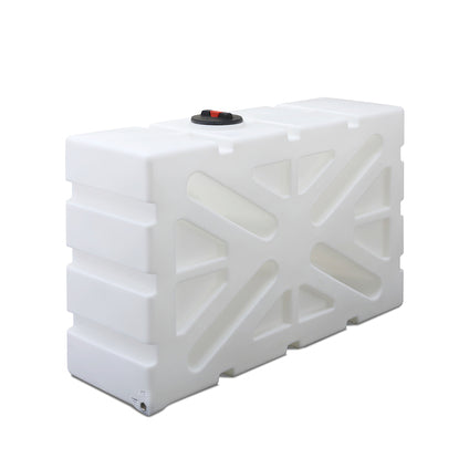 1250l væske tank til opbevaring af vand, diesel og kemi med bølgebryder