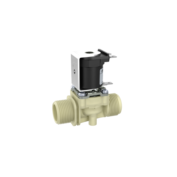 2-vejs magnetventil servostyret