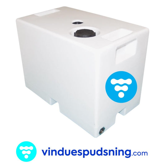 50 liter Lodret vægttank stabelbar L50cmxB30cmxH37cm