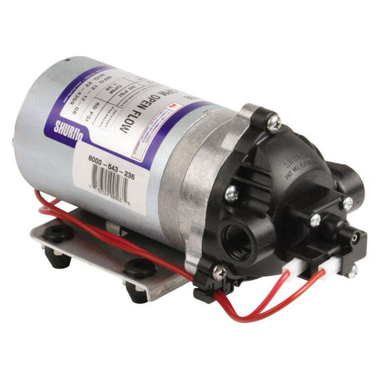 100psi Shurflo 12 Volt d.c 5,3l/min pumpe indv. 3/8" gevind