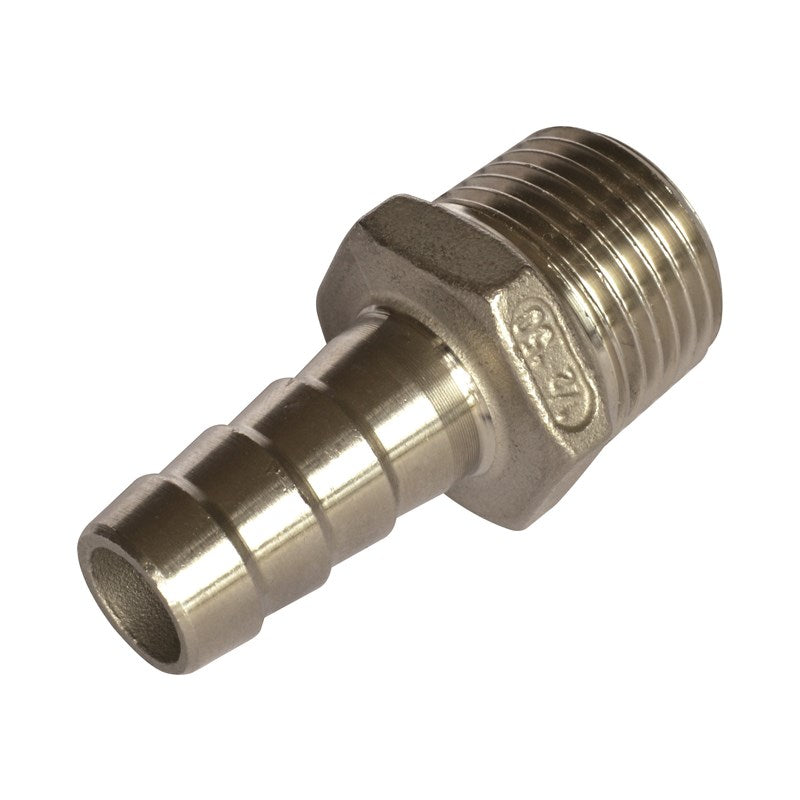 Slangenippel rustfri