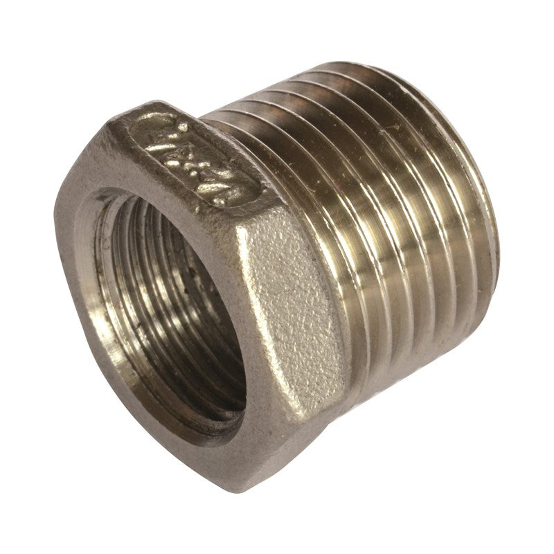 Nippelmuffe rustfri AISI