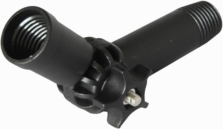 Adapter 6 cm Justerbar vinkel til vandførende teleskopstang Passer til Aerial, Vikan, Unger, PRO-WINDOW, FaceLift og Gardiner vandbørster samt Ungers HiFlo vandbørste adapter og HiFlo serie