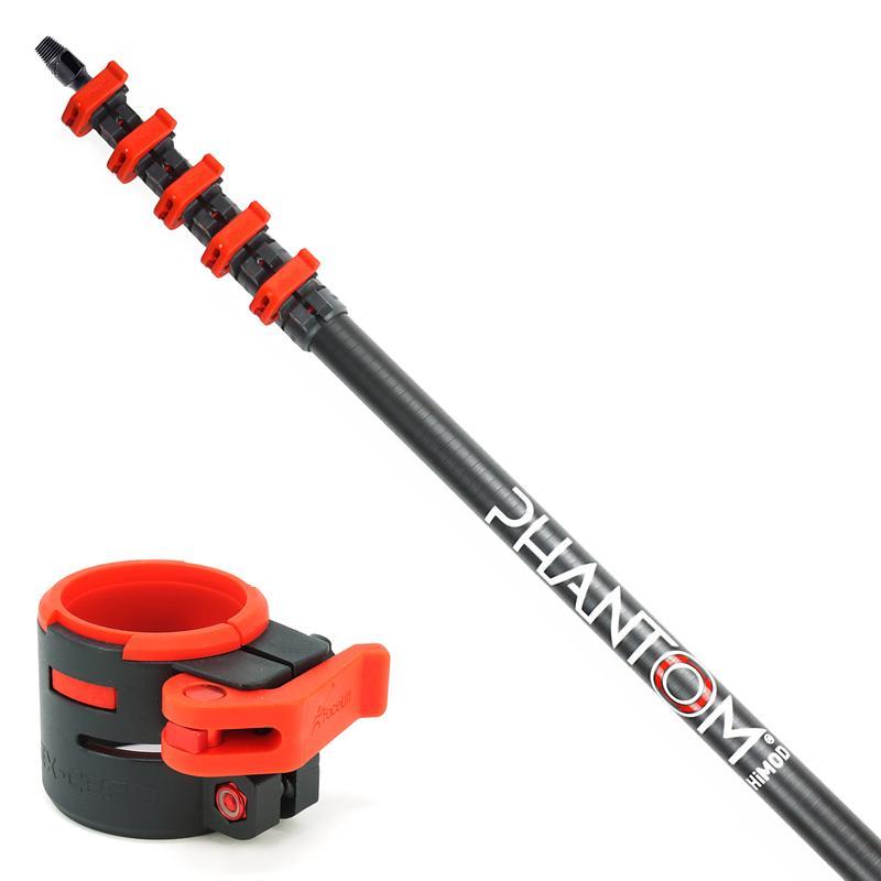 Facelift Phantom Hi Mod karbon teleskopstang til professionel vinduespudsning og facederengøring