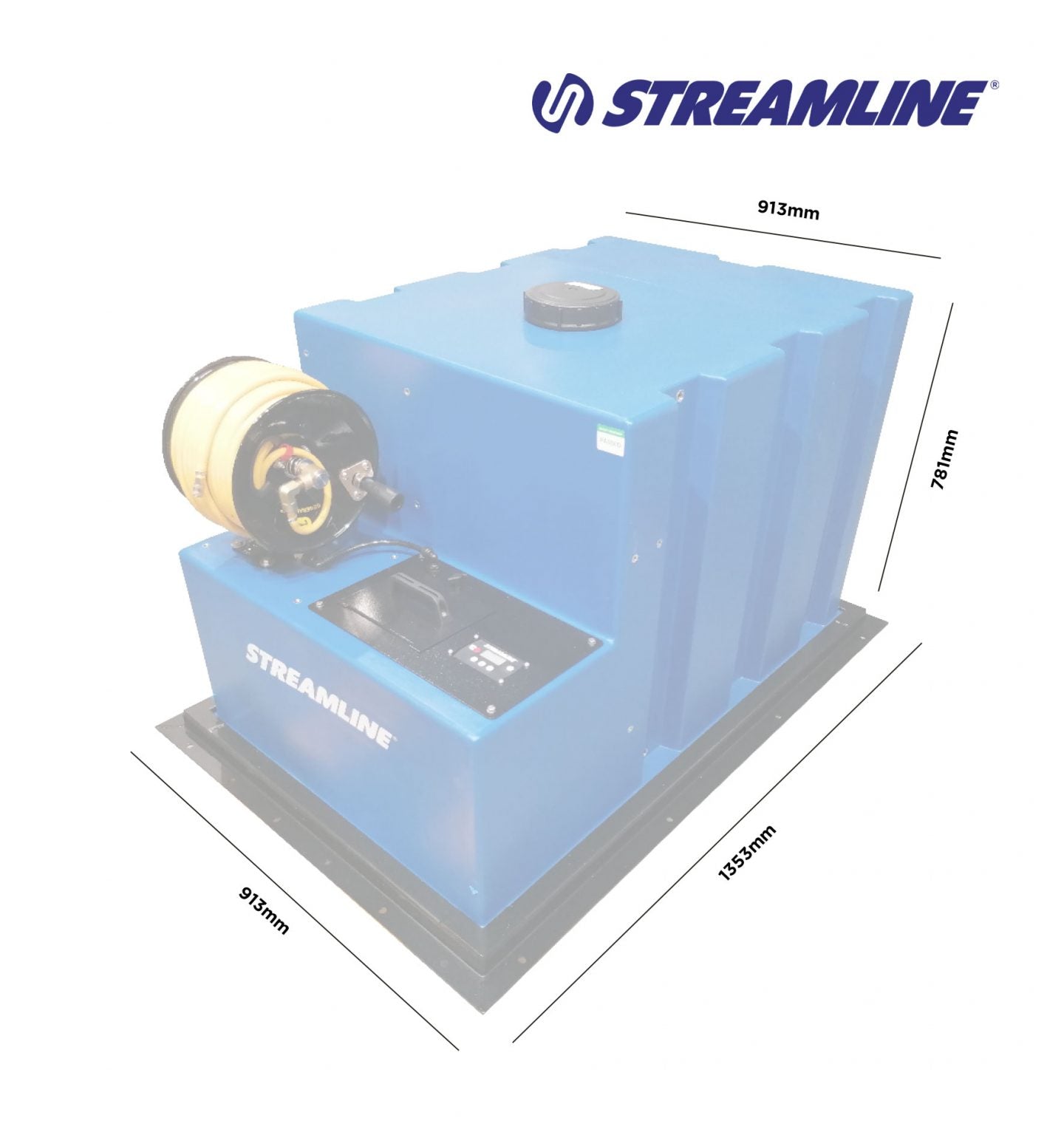 Ecostream rent-vands distributions anlæg 500 liter