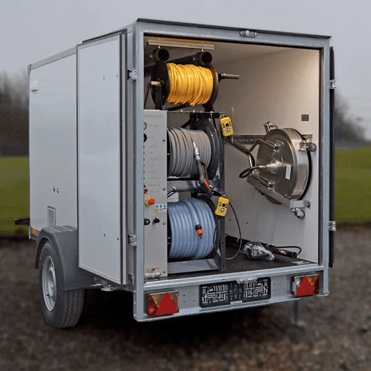 Purewash PHS400 Højtryksanlæg med Hedvand (1300kg. Trailer)