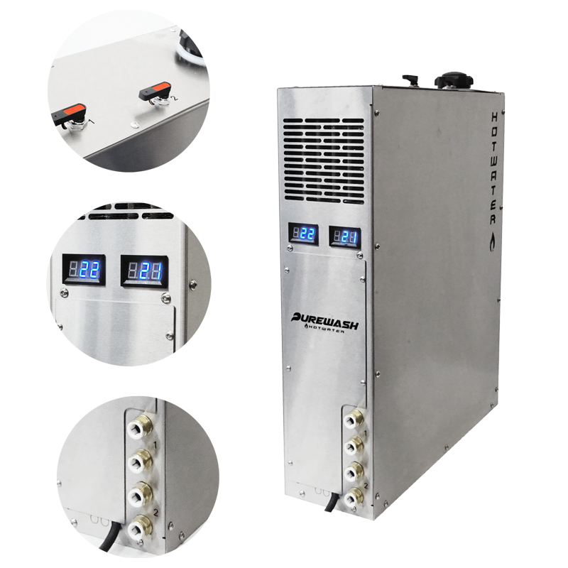 Pro dieselvarmer fyr til opvarmning af vand rentvandsanlæg