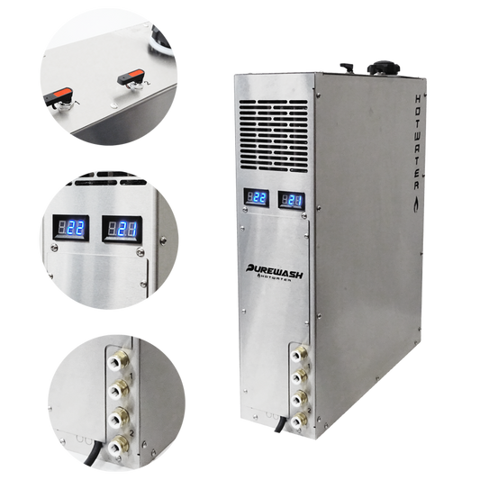 Pro dieselvarmer fyr til opvarmning af vand rentvandsanlæg