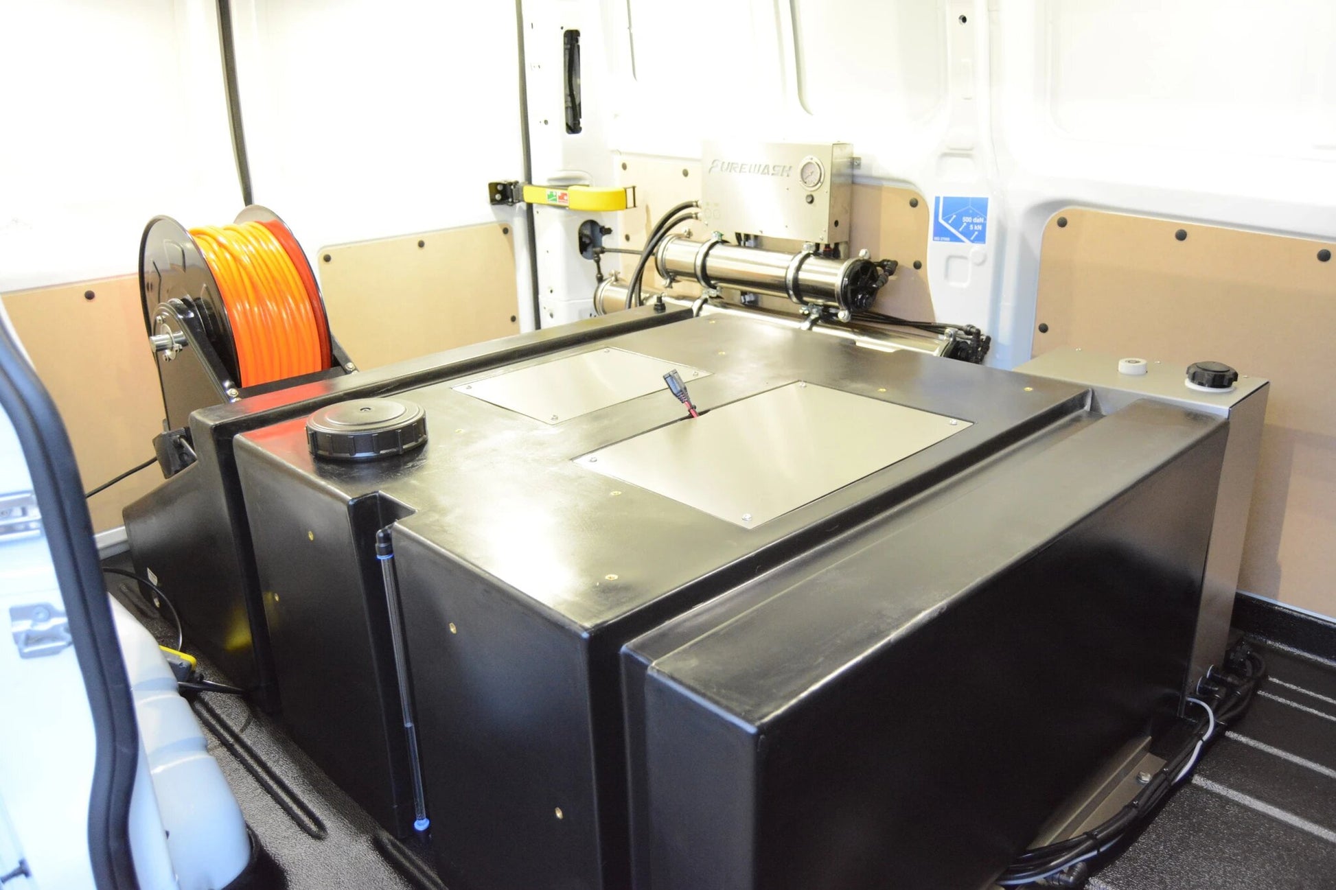 Purewash Vaskeanlæg til ultra rent vand 560 liter vinduespudsning.com