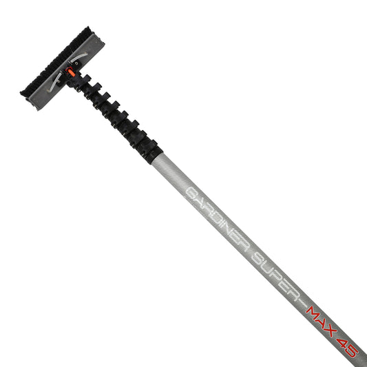 Gardiner SuperMax 3K HiMod Kulfiber, vandførende teleskopstang fra 6,5m til 19,2m meter af 3K kulfiber