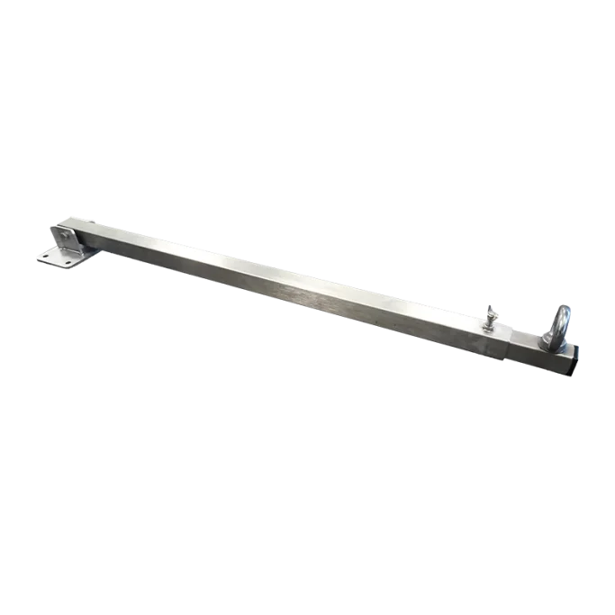 Slangestyrerulle føring til slangehjul med lang arm