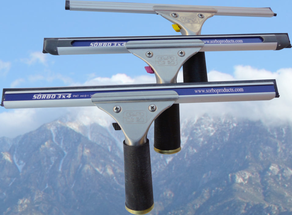 Sorbo profeesionel vinduesskraber til vinduespudsning