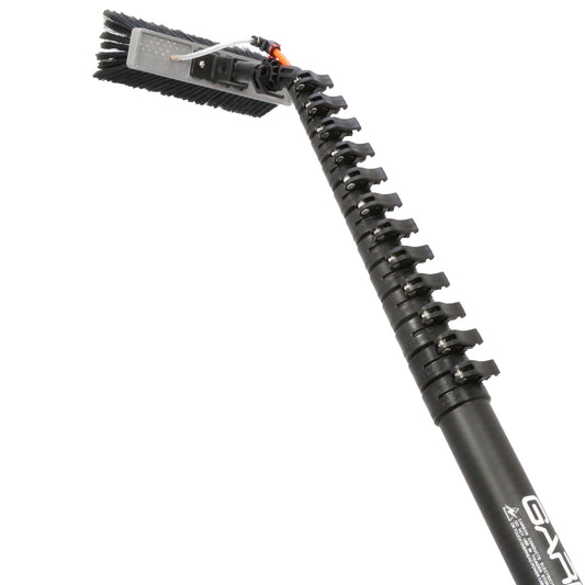 Gardiner SuperMax II HiMod Kulfiber, vandførende teleskopstang fra 13,5m til 19,5m meter HM High-Modulus kulfiber