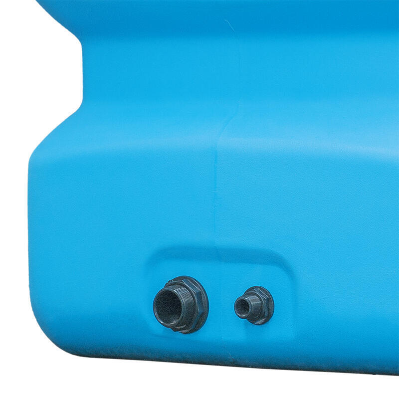 2000 liter sektionsopdelt drikke-vandtank L205cmxB70cmxH190cm