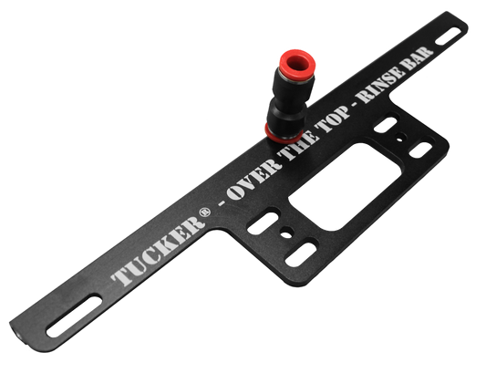 Rinsebar til Tucker Vandbørster 26 cm. Rinsebar til Tucker vandbørster er lavet i høj kvalitets plastik. Tucker Pole Systems hvid DuPont nylon vandbørste Det var Tucker Manufacturing.co der startede vask af vinduer for over 60 år siden. 60 års erfaring vinduespuds