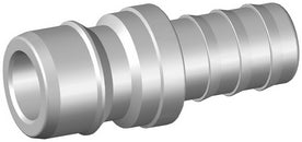 Vand koblingsnippel forkromet messing 3/4" x 1/2" slangestuds