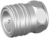 Vandkobling forkromet messing 1/2" x 1/2" hungevind