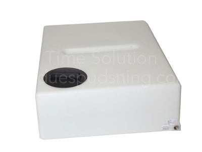 250 liter Vandtank rumopdelt fladVandtank solid polyethylen  vandret 250 Liter L110cmxB83cmxH33cm