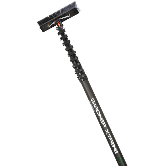 Gardiner X3-Extreme HiMod Kulfiber, vandførende teleskopstang fra 5,3m til 14m meter Super High-Modulus kulfib