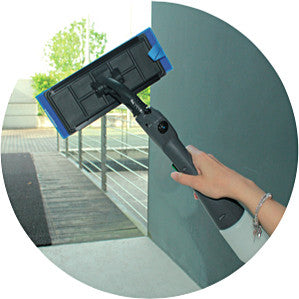 IPC Pulex Cleano 30 indendørs ultrarent vands rengøringssystem. Cleano 30 repræsentere en virkelige revolution i manuel rengøring og vinduespudsning vinduespolering