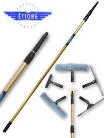 3,6 meter 3 sektioner Teleskopstang Ettore REA-C-H