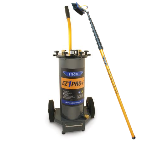 Rentvandsanlæg komplet EZ1 pro+ med stang + anlæg + børste EZ1PRO+ DI Filter rentvandsanlæg