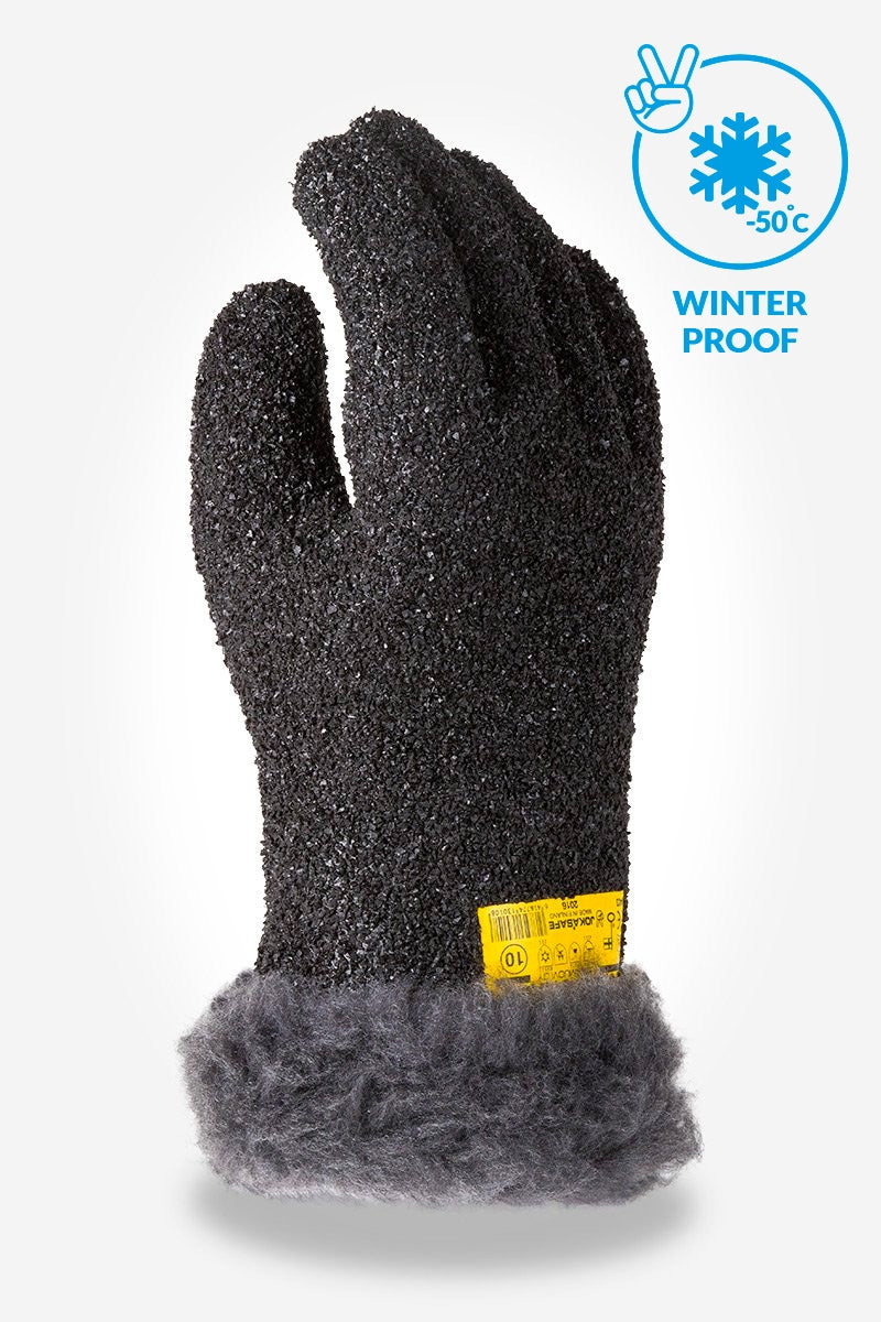 VERDENS VARMESTE FINGERHANDSKE varm vinterhandske til arbejde og fritid Joka Polar JOKAPOLAR SUPERVARM VINTERHANDSKE