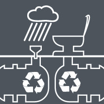 Jordtank, samletank 5000 Liter