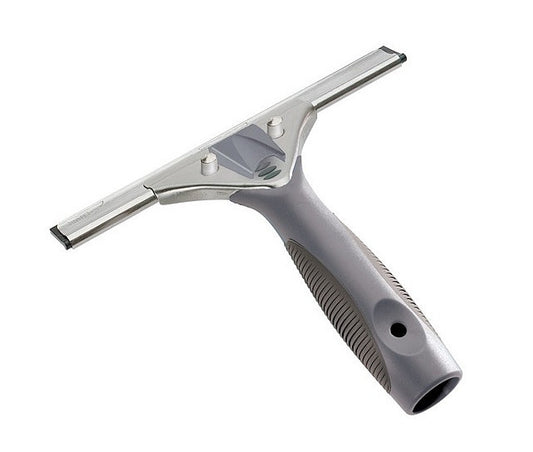 Vinduesskraber skinne laves på mål. Pudserhåndtaget er et Ettore PRO-GRIP Håndtag Professionelle vinduesskrabere til små sprosse palæ vinduer , ruder.