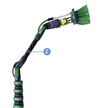 nLITE® CARBON 24K Komplet teleskopstang 11,65m