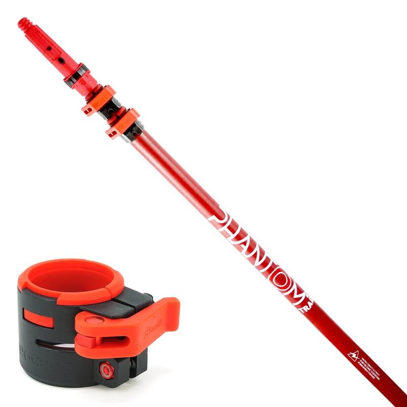 Facelift Phantom mini kort teleskopstang med vandtilførsel