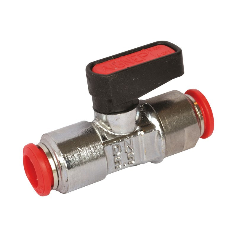 Mini push-in kuglehane muf til muf E6560-3