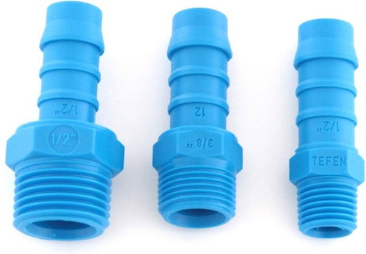 Plast slangenippel nylon 66Plast slangenippel nylon 66 Stærke plastfittings Materiale: Nylon 66 Temperatu