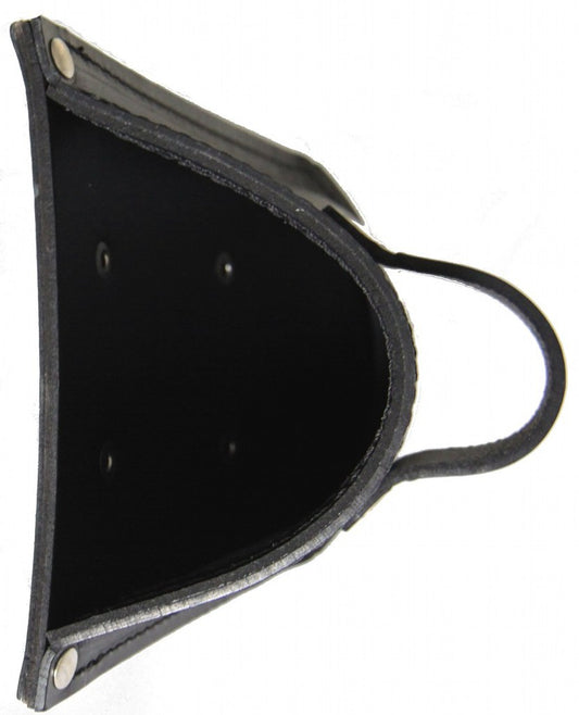 Vinduespudser sort læder værktøjsholder